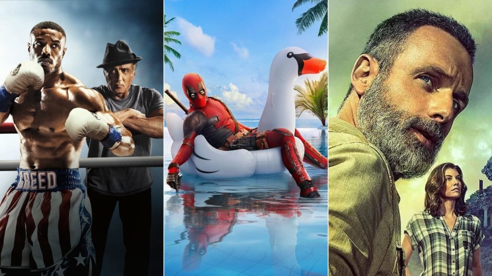 Rocky: Nová výzva, Deadpool 2 a Živí mrtví